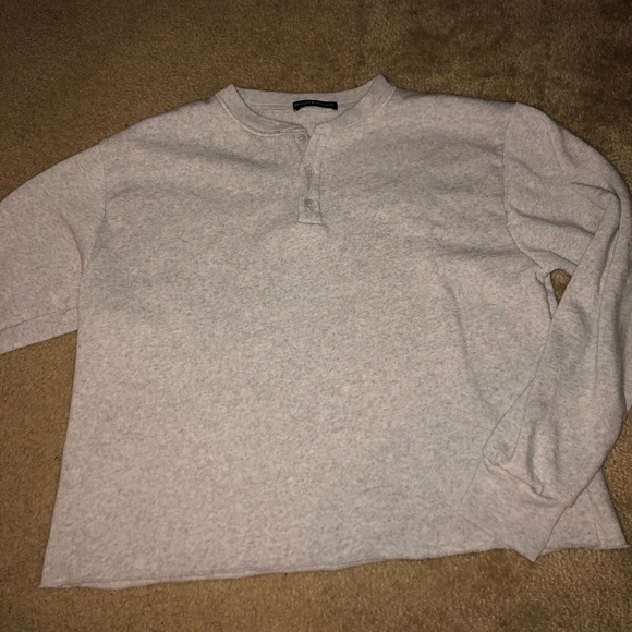 Brandy Melville Sweaters - Brandy button up sweater/sweatshirt
